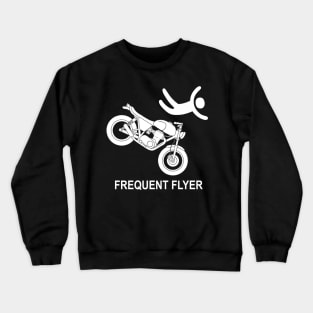 Motorcycle Frequent Flyer Crewneck Sweatshirt